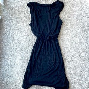 🌼3/$30 Black Scoop Layered Back Dress